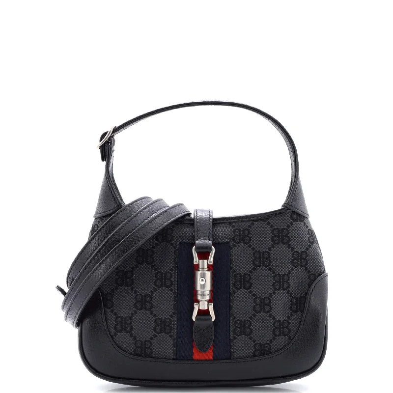 Ladies Gucci Dionysus bags with a star - shaped charmx Gucci The Hacker Project Jackie 1961 Hobo BB Canvas Mini