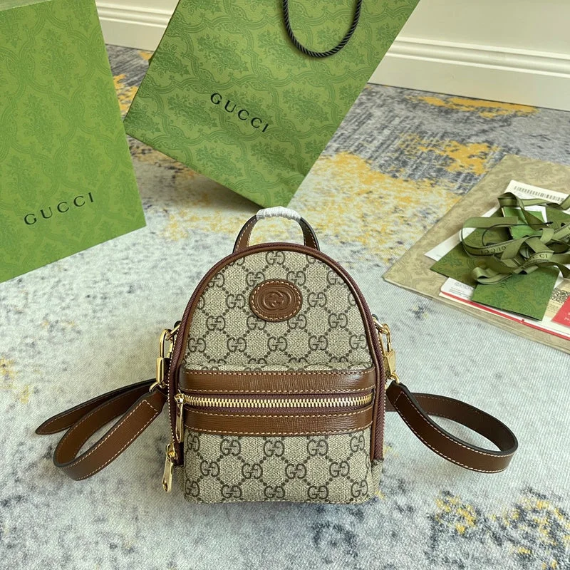 Women Gucci bags with a front - zip pocket for small itemsBC - GUCCI BAG - 2057