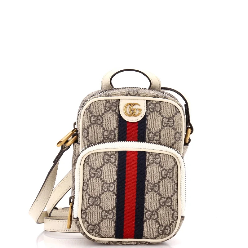 Gucci tote bags for women with a spacious interiorOphidia Top Handle Crossbody Bag GG Coated Canvas Mini