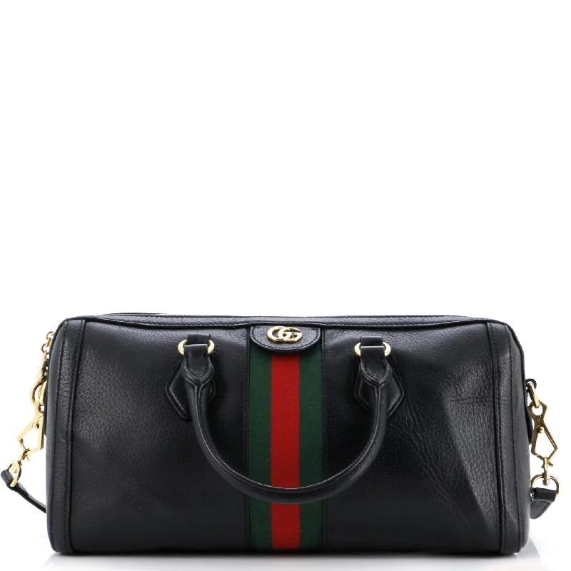 Gucci Dionysus bags for women with tiger - head claspsOphidia Boston Bag Leather Medium