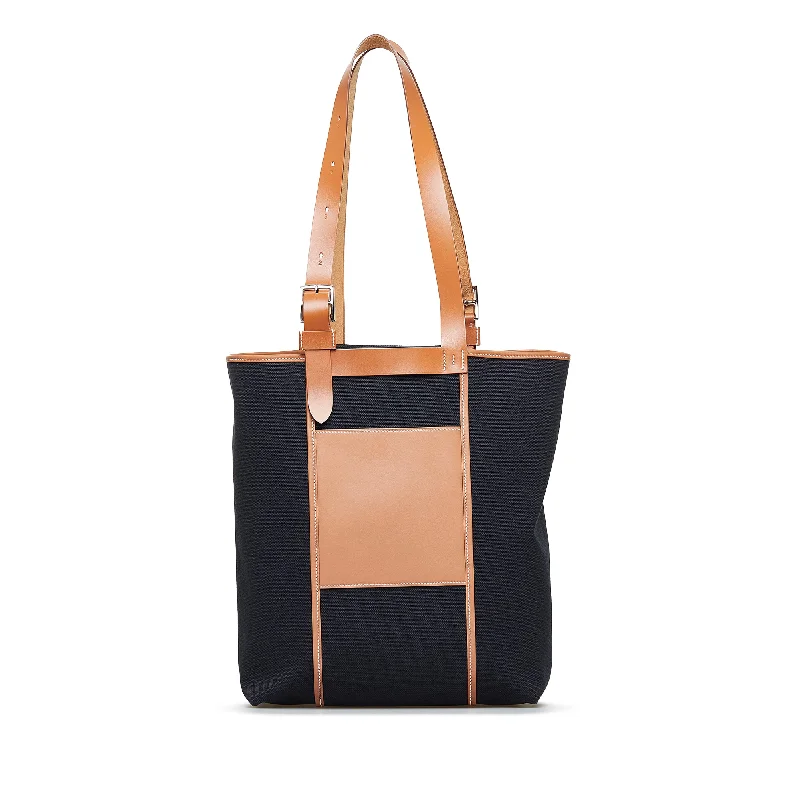 Pet - Friendly Hermes Pet Carrier Bags in Signature StylesBlack Hermès Toile Goeland Etriviere Pocket 27 Tote Bag