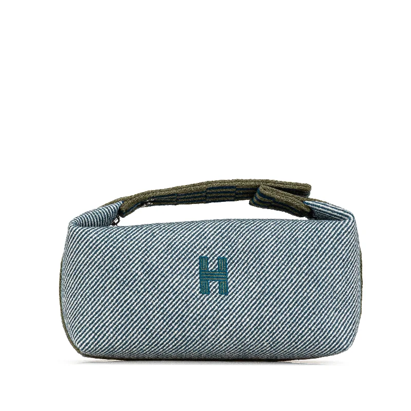 Compact and Portable Hermes Belt Bags for On - the - GoBlue Hermès Wool Bride A Brac PM