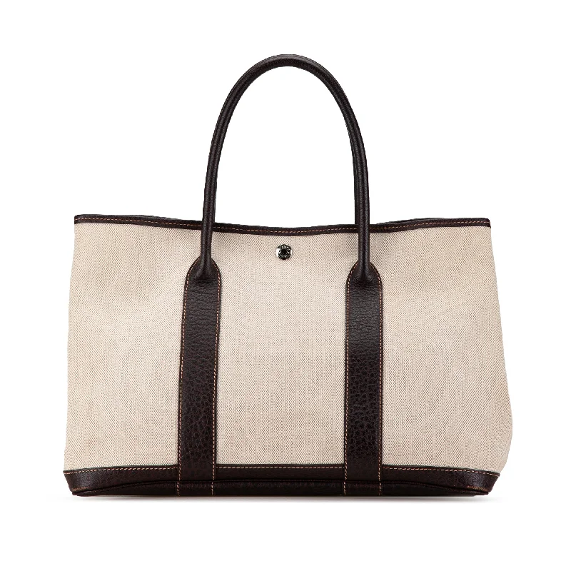 Versatile Hermes Arceau Bags for Different OccasionsBeige Hermès Toile and Negonda Garden Party 36 Tote Bag