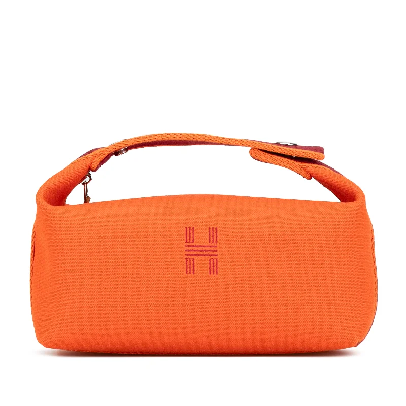 Oversized Hermes Bags for a Fashion - Forward and Practical StatementOrange Hermès Small Toile Bride A Brac