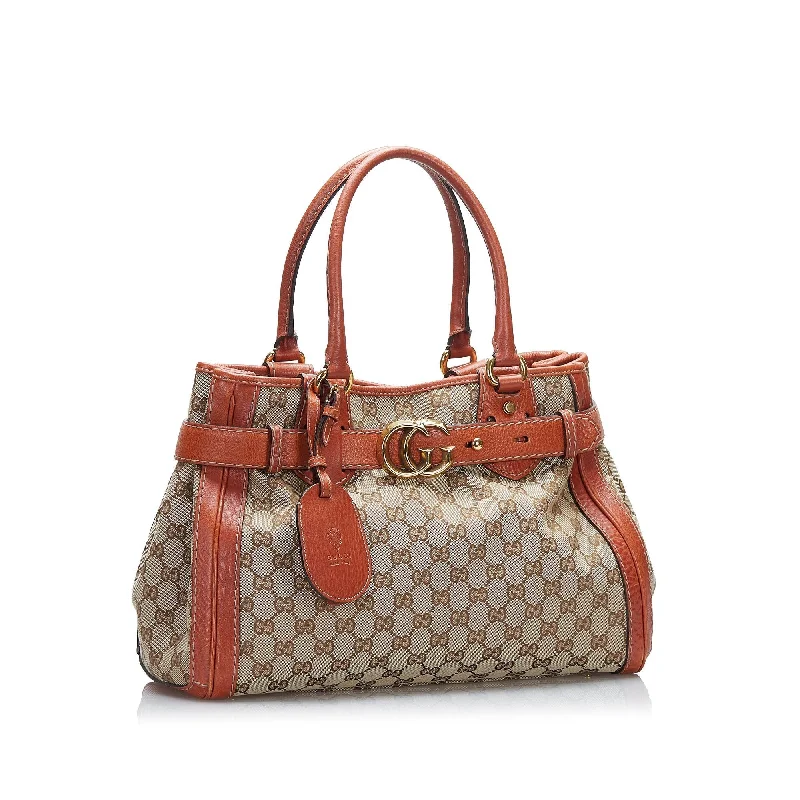 Gucci Dionysus bags for women with tiger - head claspsGucci GG Canvas Running Tote (SHG-qCEs72)