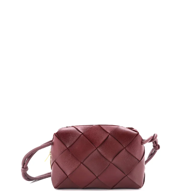 Bottega Veneta bags for cycling adventuresCassette Camera Crossbody Bag Maxi Intrecciato Leather Small