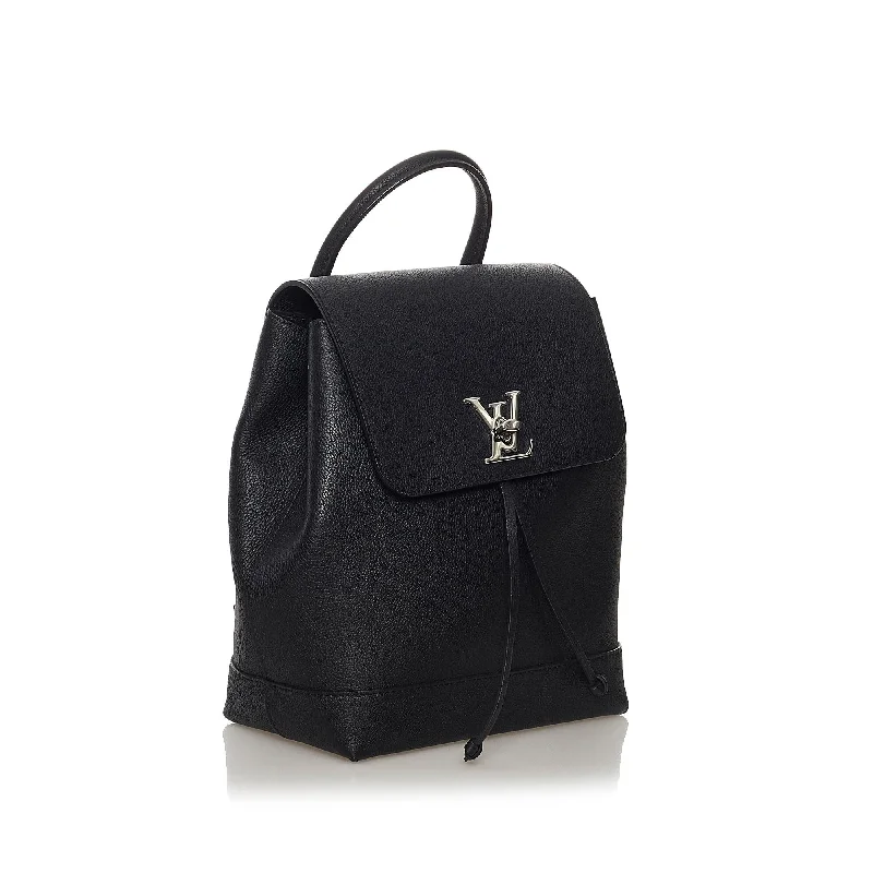 Louis Vuitton backpacks with a padded laptop compartment for travelLouis Vuitton LockMe Backpack (37821)