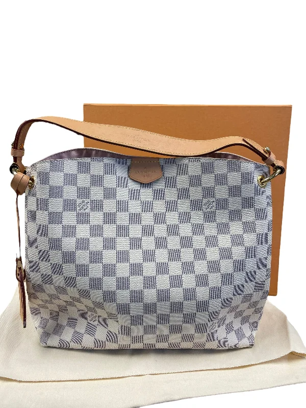 Louis Vuitton Alma bags with a leather - wrapped handle for a luxurious feelHandbag Luxury Designer By Louis Vuitton  Size: Medium