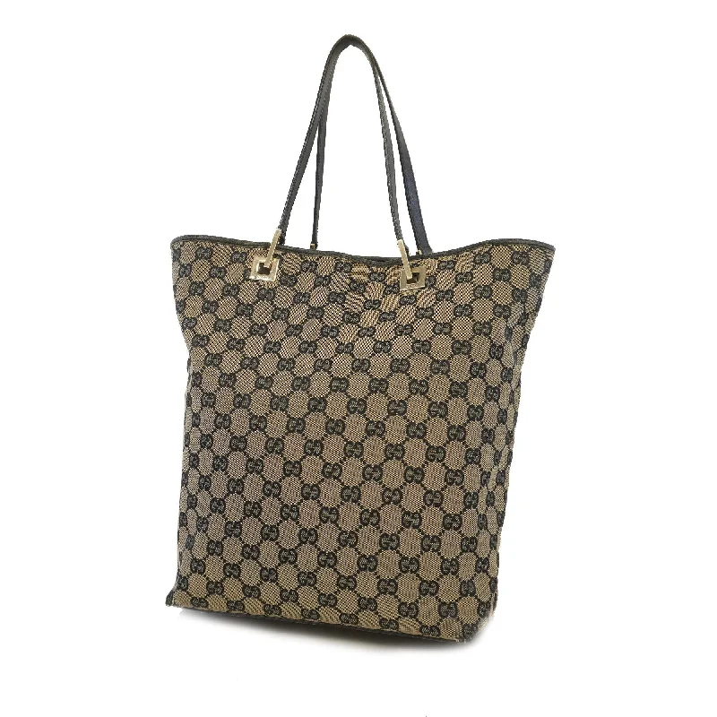 Small - sized Women Gucci shoulder bags for evening outingsGucci 002 1098 Women's GG Canvas Tote Bag Black