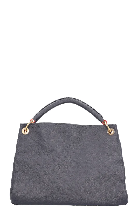 Louis Vuitton bags with a zippered interior pocket for better organizationLOUIS VUITTON Artsy Empreinte Navy