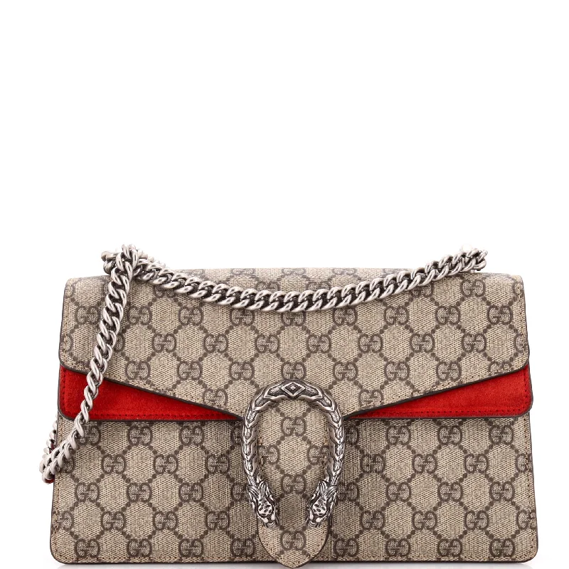 Gucci backpacks for women with a multi - pocket designDionysus Bag GG Coated Canvas Small