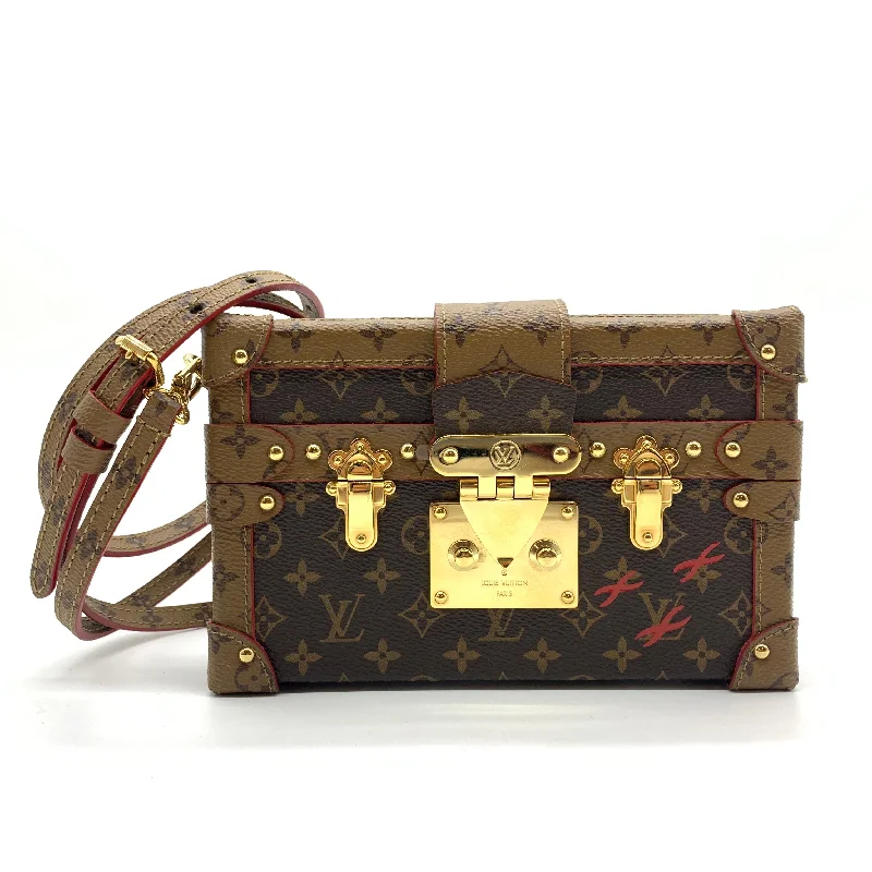 Louis Vuitton handbags with a patent - leather finish for a shiny lookHandbag Luxury Designer By Louis Vuitton  Size: Small