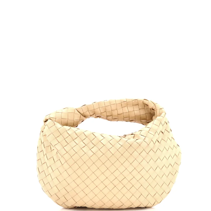 Bottega Veneta bags in animal - print patternsBV Jodie Hobo Intrecciato Nappa Small