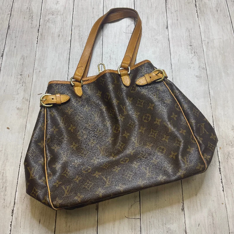 Louis Vuitton backpacks with a padded back panel for comfort during long - wearHandbag Luxury Designer By Louis Vuitton  Size: Medium