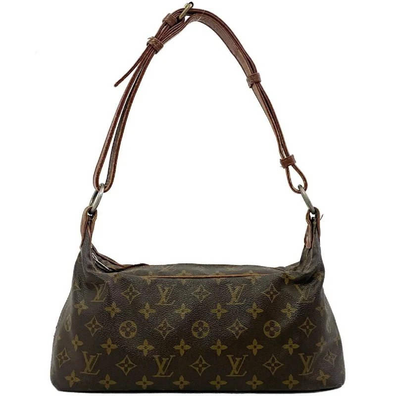 Louis Vuitton Capucines bags with smooth calfskin leather for luxuryLouis Vuitton Bag Boulogne Brown Monogram LOUIS VUITTON Sack Sport Pig Leather Ladies