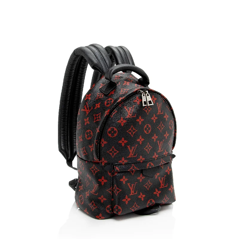 Louis Vuitton backpacks with a hidden back pocket for securityLouis Vuitton Limited Edition Monogram Infrarouge Palm Springs PM Backpack (pv2ZIn)