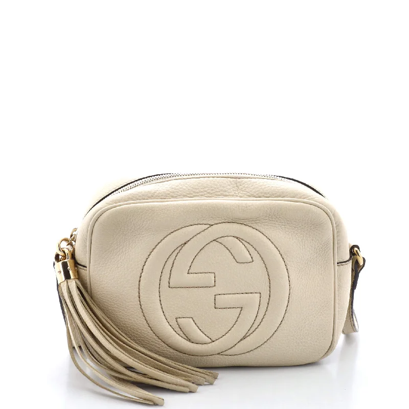 Gucci Marmont bags for women with gold - toned hardwareSoho Disco Crossbody Bag Leather Small