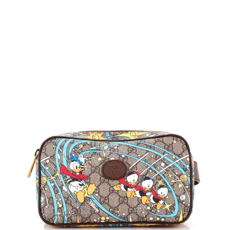 Women Gucci tote bags in GG Supreme canvas for a branded feelDisney Donald Duck Belt Bag Printed GG Coated Canvas