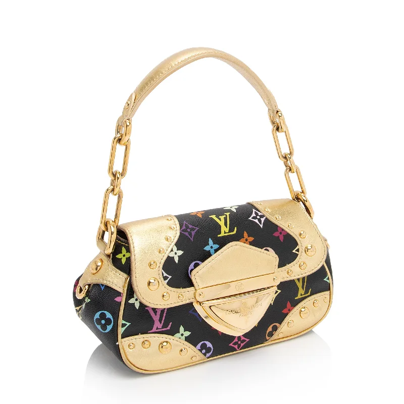 Louis Vuitton backpacks with a sleek, minimalist design for styleLouis Vuitton Limited Edition Monogram Multicolore Marilyn Shoulder Bag (VBWpED)