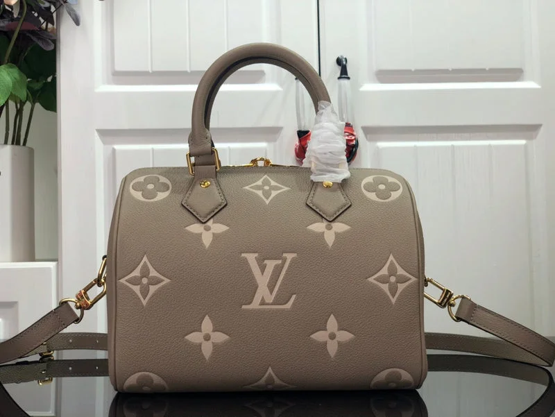 Ladies Louis Vuitton Petite Malle bags in a pastel color for a soft lookBoldCollect - LOUIS VUITTON BAGS - 1889