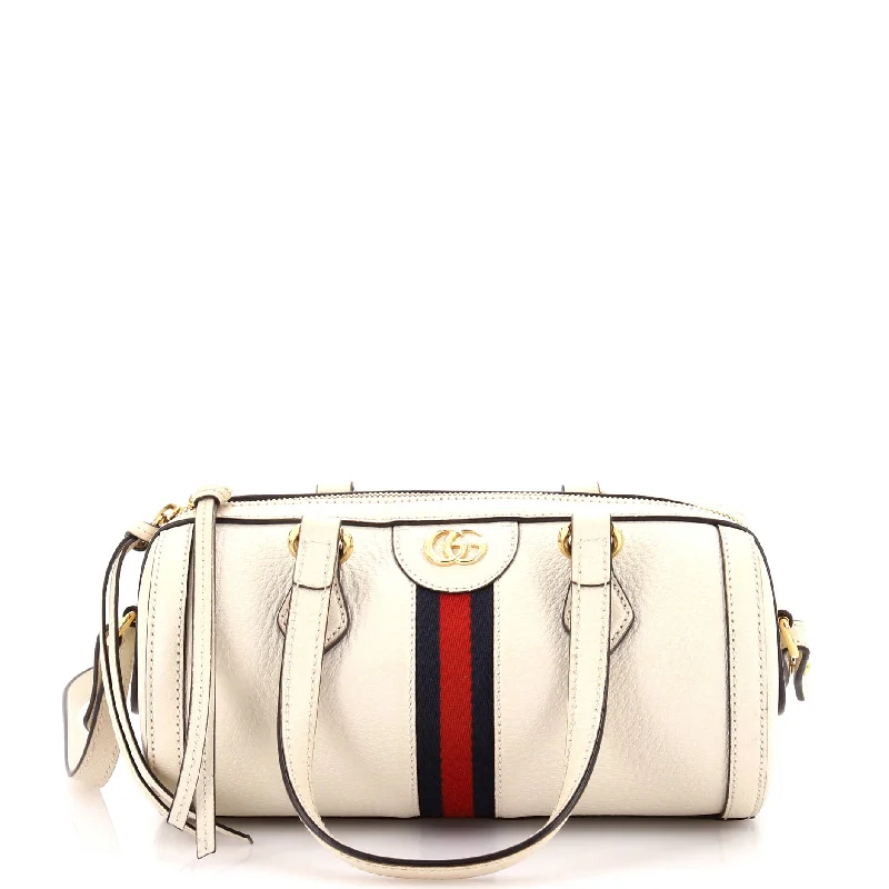 Small - sized Women Gucci shoulder bags for evening outingsOphidia Boston Bag Leather Small