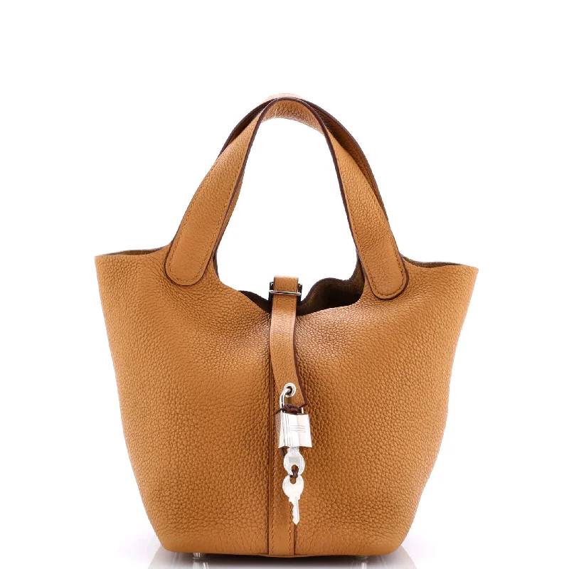 Kids' - Sized Hermes - Inspired Mini Bags for Young FashionistasPicotin Lock Bag Clemence PM