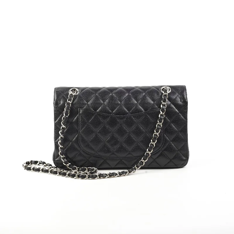 Chanel Limited Edition Handbag for CollectorsChanel Classic Flap Medium/Large M/L Caviar Black- Series 13