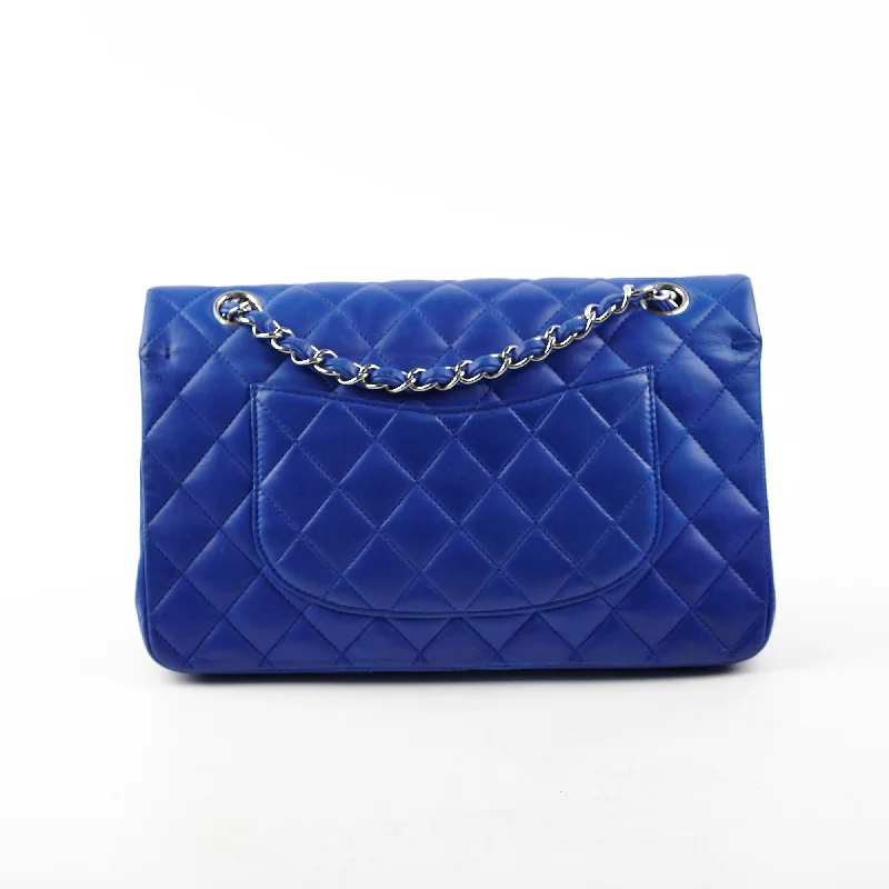 Chanel bags in luxury boutiques worldwideChanel Classic Flap Medium/Large M/L Lambskin Dark Blue - Series 13