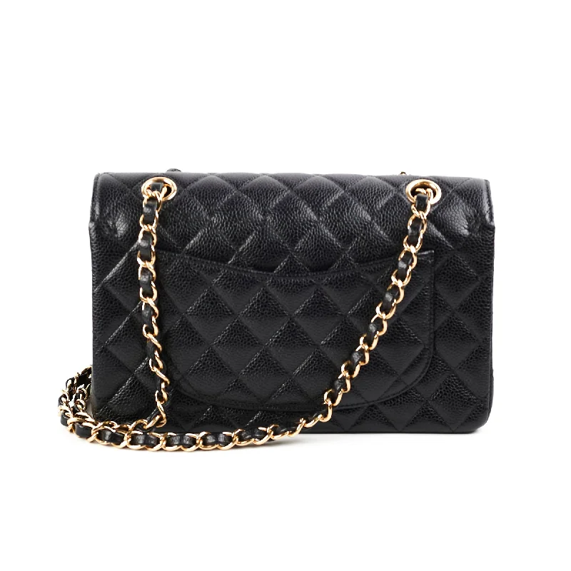 Chanel bags with adjustable chain strapsChanel Classic Flap Small Caviar Black- Microchipped 2021