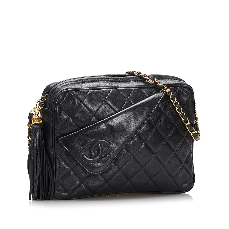 Chanel Classic Flap Bag for Evening PartyChanel CC Quilted Tassel Crossbody (vaQEDR)