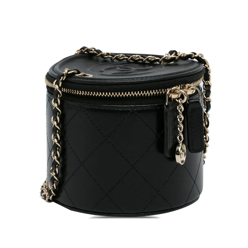 Chanel Chain Strap Handbag for Everyday UseChanel CC Round Vanity Bag (FoZwcQ)