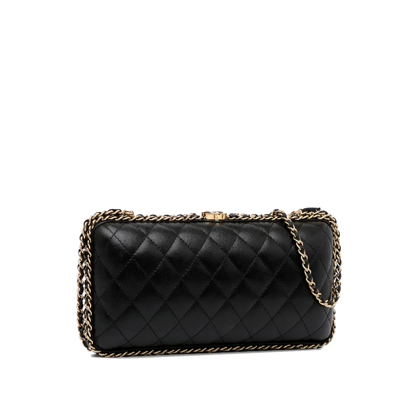 Chanel New Arrival Handbag with Gold HardwareChanel Chain Around Clutch (KIkCU9)