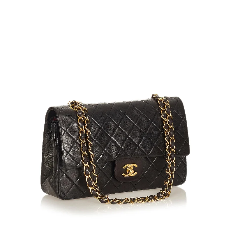 Chanel bags available at online luxury retaileChanel Classic Lambskin Leather Double Flap Bag (27219)