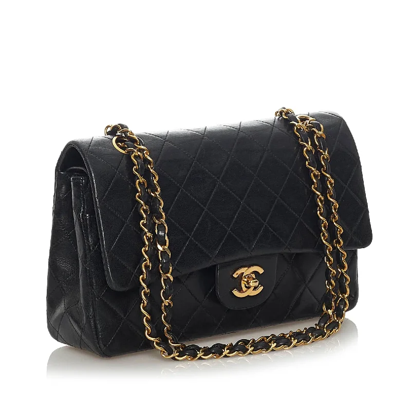 Chanel bags for women who appreciate fine craftsmanshipChanel Classic Lambskin Leather Double Flap Bag (28756)