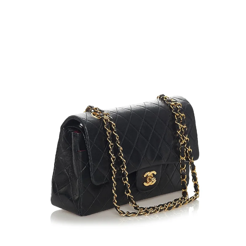 Chanel Small Crossbody Bag for TravelChanel Classic Lambskin Leather Double Flap Bag (30061)