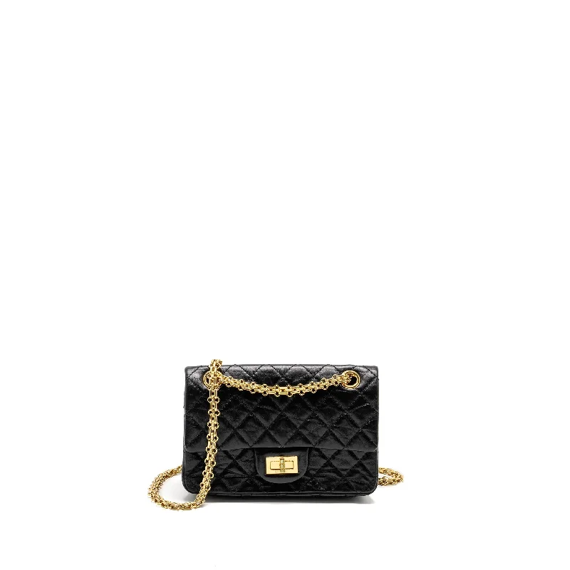 Chanel Lightweight Handbag for Daily ErrandsChanel Mini 2.55 Reissue Aged Calfskin Black GHW