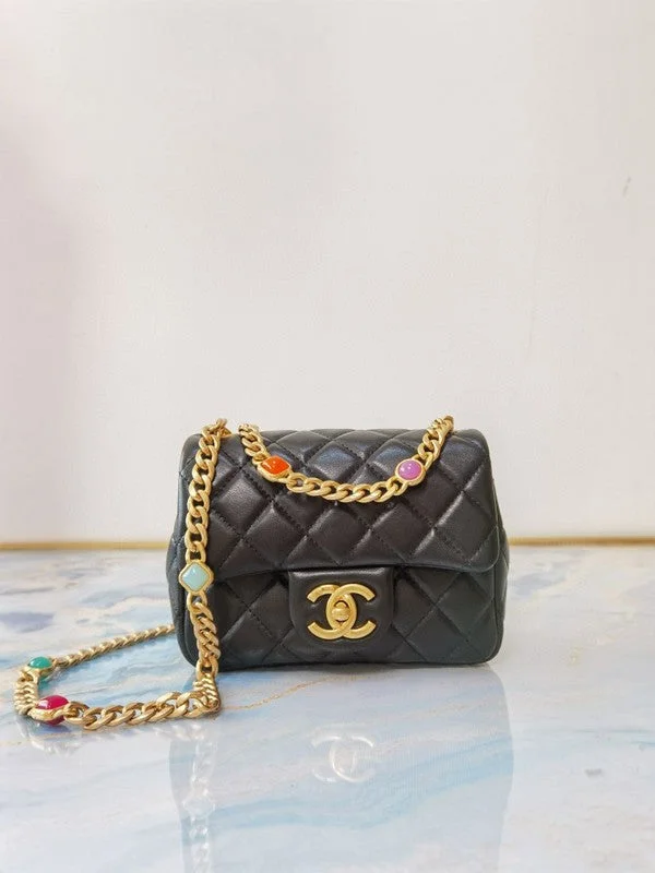 Chanel bags with leather and tweed combinationsWF - Chanel Bags - 1697