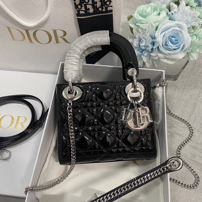 Christian Dior Saddle bags with a distressed leather finishBC - Dior Bags - 419