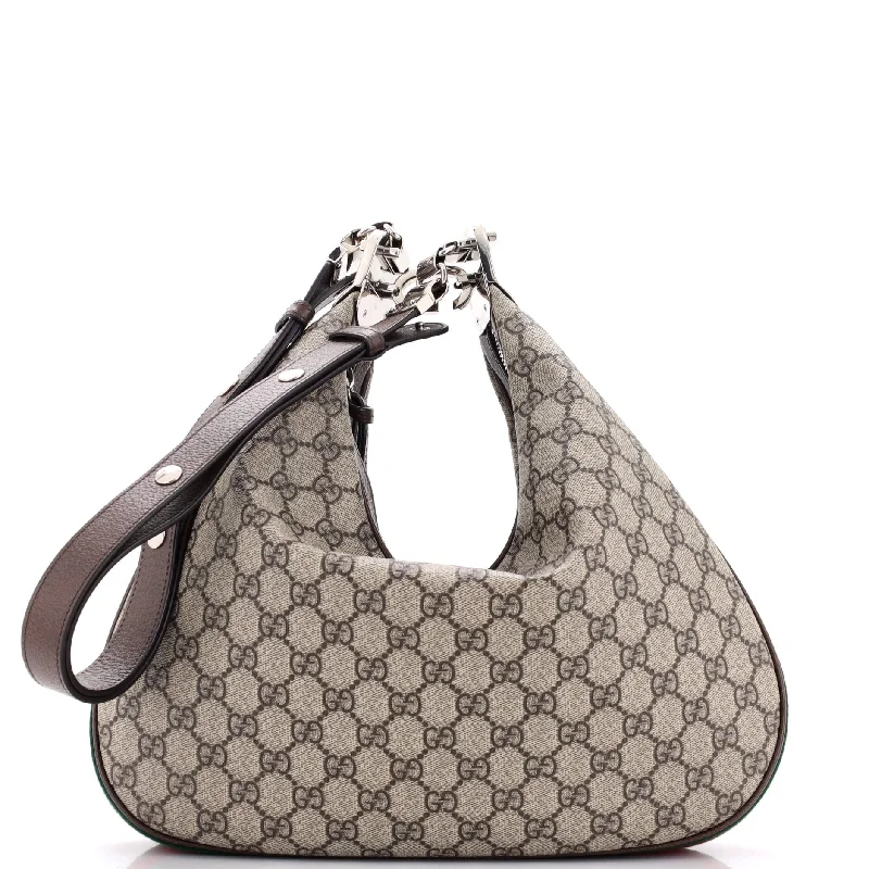 Ladies Gucci Dionysus bags with a star - shaped charmAttache Shoulder Bag GG Coated Canvas Medium