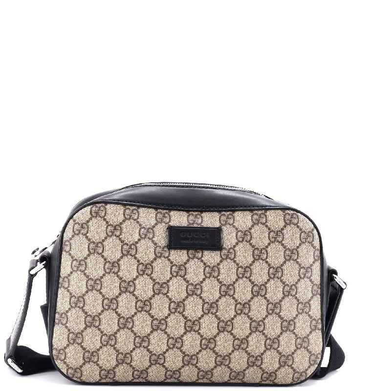 Gucci Marmont bags for women with quilted leather exteriorsCamera Shoulder Bag GG Coated Canvas Small