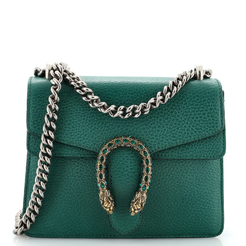 Gucci handbags for women with a beaded trimDionysus Bag Leather Mini