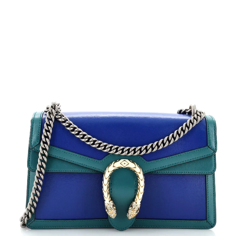 Women Gucci bags with interlocking G hardware for a classic lookDionysus Bag Leather Small