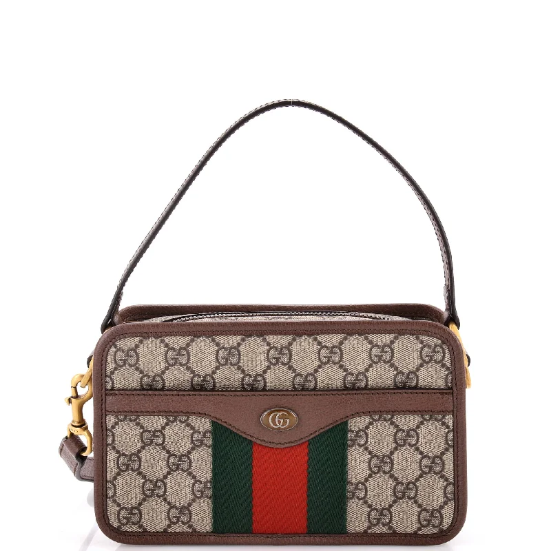 Gucci backpacks for women with a hidden back pocketOphidia Top Handle Camera Bag GG Coated Canvas Small