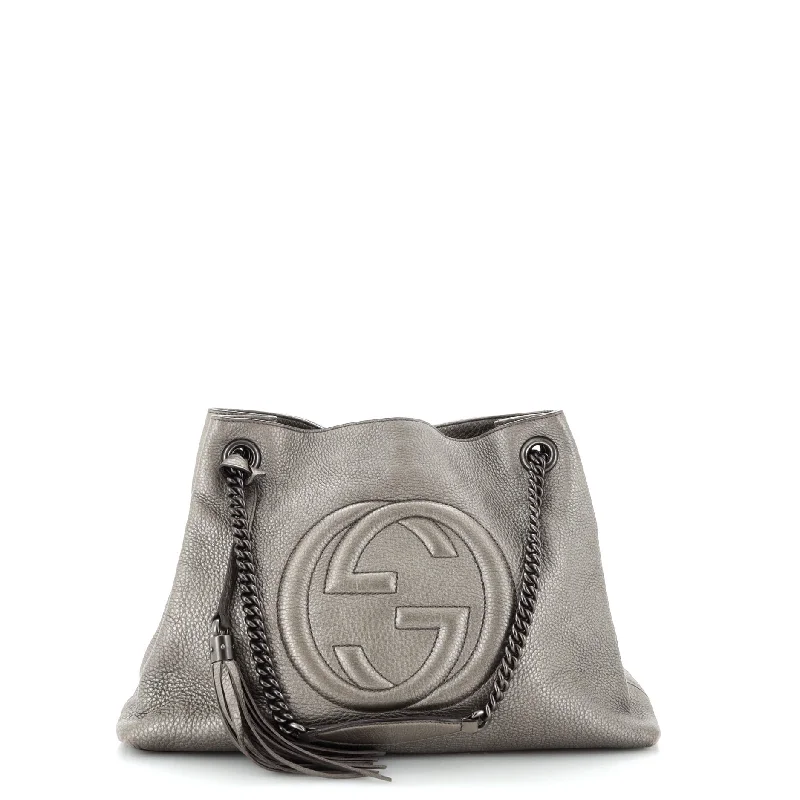 Gucci backpacks for women with a hidden back pocketSoho Chain Strap Shoulder Bag Leather Medium