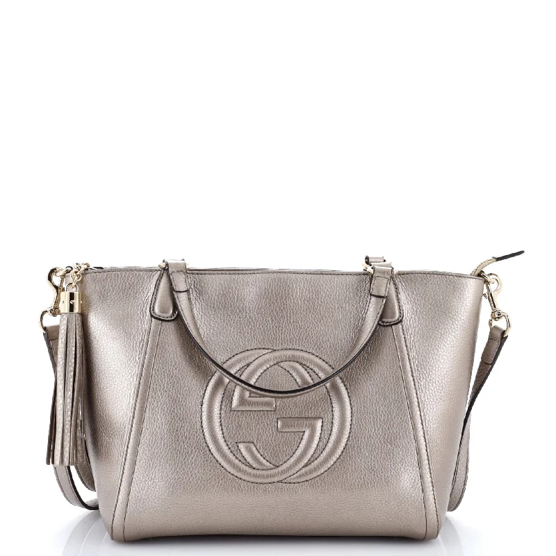 Ladies Gucci Dionysus bags with a detachable shoulder strapSoho Convertible Top Handle Bag Leather Small