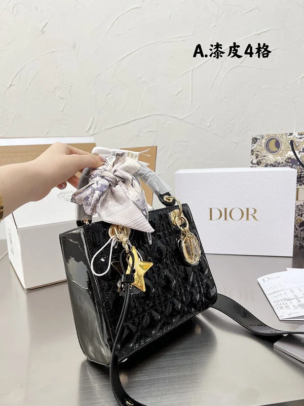 Christian Dior handbags with a detachable mirror for on - the - go touch - upsWF - Dior Bags - 261