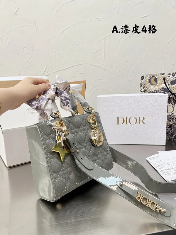 Christian Dior bags with a quilted pattern and gold - toned hardwareWF - Dior Bags - 262